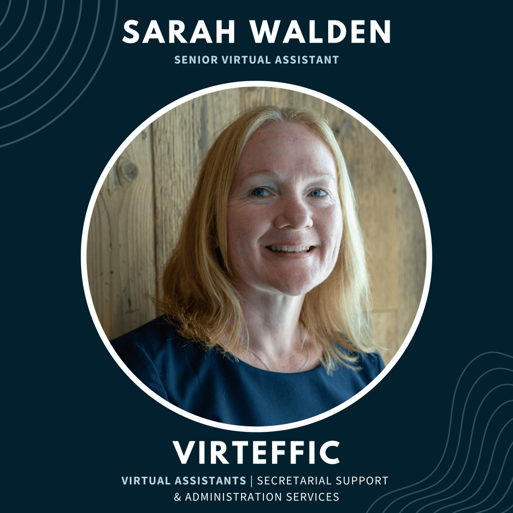 Sarah Assistant Celebrating Sarah’s Promotion to Senior Virtual Assistant at Virteffic